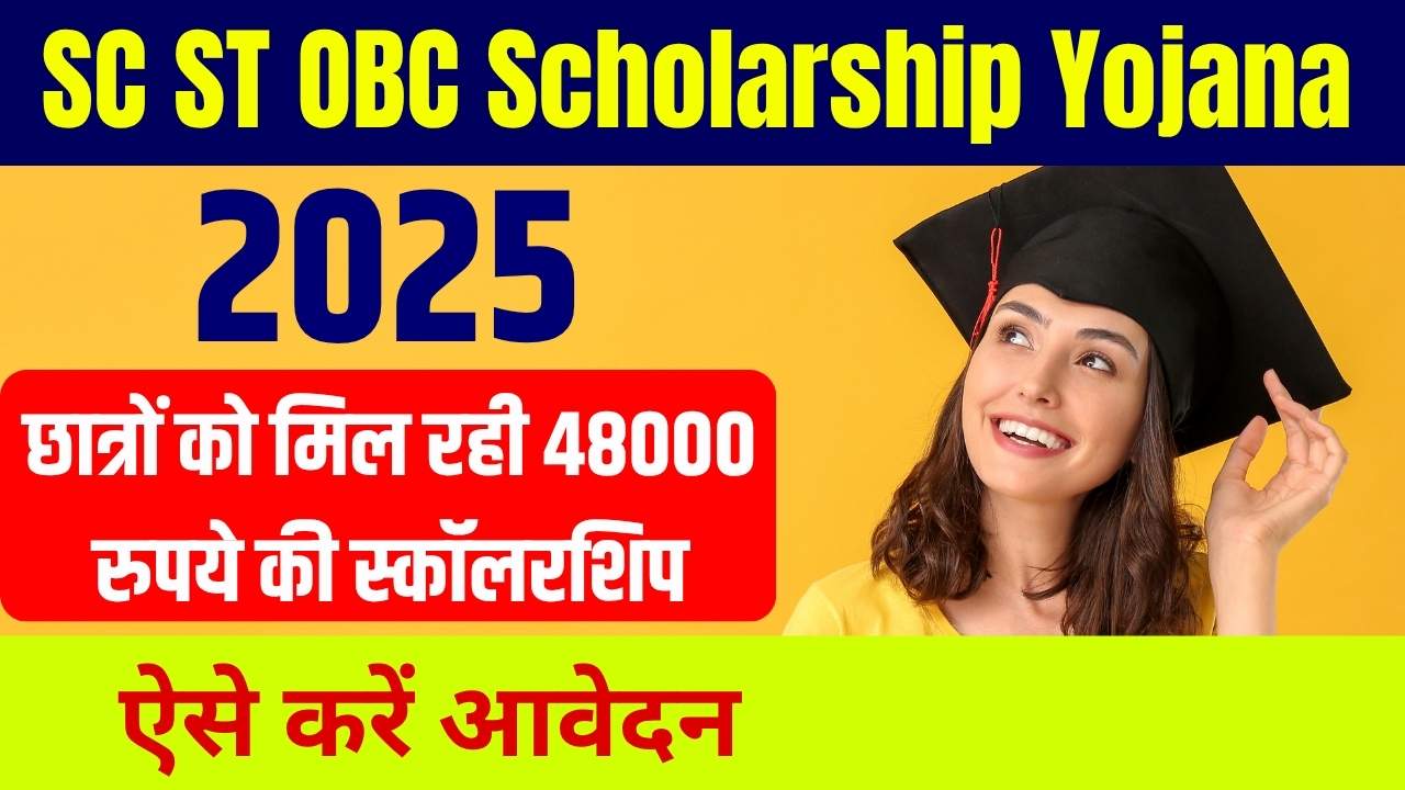 SC ST OBC Scholarship Yojana 2025
